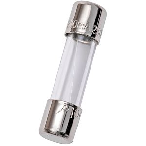 Fusible Rapide (F) en verre 500mA/250VAC 5x20mm (Boite de 10 Fusibles) - Équipements électriques