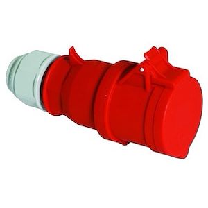 Fiche avec presse-étoupe, 3P+N+T 32A 230V 9H IP67 IK08 | Bals France