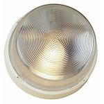 Hublot fonctionnel blanc MAP 400 avec fonction ON - OFF et douille E27 à éq