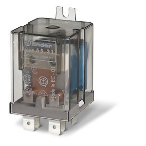 Finder 131182300000PAS Relais Bistable Modulaire 230V AC Avec Inverseur 12A - Montage Rail 35mm Set/Reset