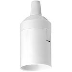 Douille bout de câble culot E27 sans bague avec serre-câbles 4A 100W