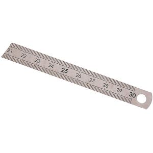 Règle De Traçage En Métal Avec Butée 30 Cm Nizirioo - Outil Précis Acier Inoxydable Pour Bricolage Et Menuiserie