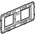 Support à vis pour Mosaic   Céliane ou Soliroc pour 2 postes ou 4 à 5 modul