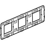 Support à vis pour Mosaic   Céliane ou Soliroc pour 3 postes ou 6 à 8 modul