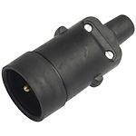 Prolongateur caoutchouc 16 A 2P+T sortie droite