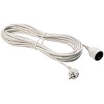 Prise rallonge électrique standard H05VV-F 3G1.5 mm² 5 m