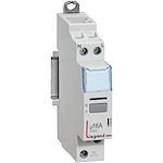 Télérupteur silencieux à vis 230V~- 1P - 250V~~ - 16A - 1F - 1 module