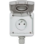 Prise saillie Green'up Access véhicule électrique Modes 1/2 IP66 IK08 16A 2