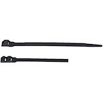 Collier d'installation Unity Maxi Câble 360 x 9 mm tête double (x 100)