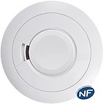 DAAF alimenté par Pile Alcaline 9V. Certifié EN14604 et NF292.