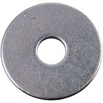 Rondelle plate extra large M8 en acier zingué (x 50)