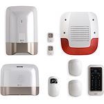 Pack Tyxal+ Vidéo  Pack alarme 8 zones sans fil connecté avec transmetteur