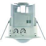 Détecteur mouvement compact encastré plafond 360° blanc 1c IP 44