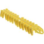 Cheville universelle en grappe jaune D= 8 x 30 mm vis D= 4-7 mm (x 150)