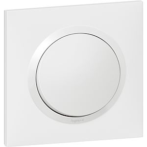 Poussoir Legrand Dooxie 600018 Blanc, Voyant Lumineux Pour Sonnette, 1 Poste