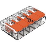 Borne WAGO 221 5x6mm² à leviers souple & rigide