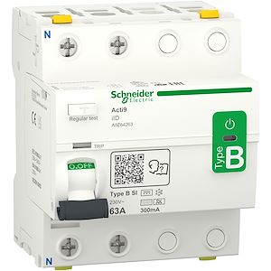 magnétothermique différentiel 1P N 40A 300mA classe A Toscano