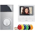 Kit villa visiophone Classe100X connecté avec contrôle d'accès