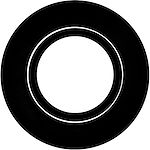 Collerette LED'UP UNIVERSAL ronde orientable