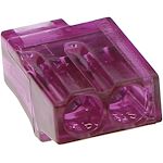 Borne de connexion CHRISTA'L 2 entrées violette (x 100)