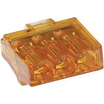 Borne de connexion CHRISTA'L 3 entrées orange (x 100)