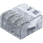 Borne de connexion à leviers 3 entrées BIZ'WING MINI 2.5 0.2-2.5 mm² (x 100