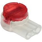 Connecteur courants faibles 3 entrées pour fils monobrins D= 0.4 à 0.9 mm (