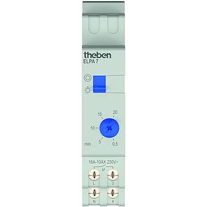 Minuterie électromécanique THEBEN ELPA 8 - Réglage 1 à 7 Mn - Pour Câblage 3 Ou 4 Fils - Occasion Bon état