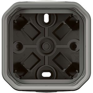 Legrand Plexo Interrupteur à Clé Étanche IP55 – Ronis N°455 2 Positions, 3A 250V, Gris Composable