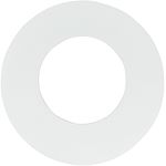 Collerette de recouvrement 100mm LED'UP UNIVERSAL RECOVERY ronde blanc mat