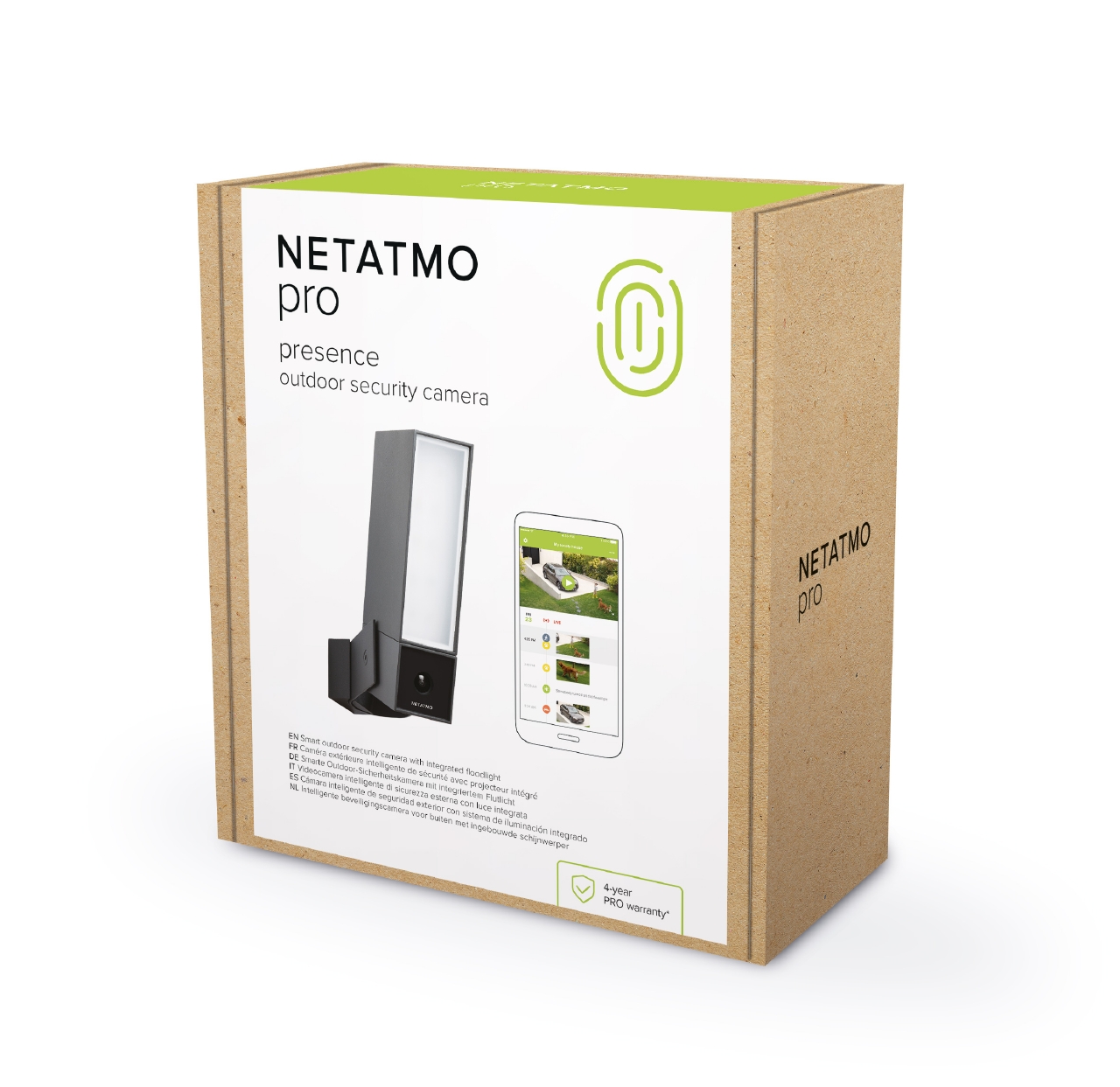 Netatmo NOC-PRO  Caméra Extérieure Intelligente Netatmo connectée