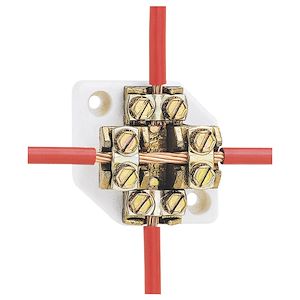 25x Cossette de câble en anneau vierge 10-16mm² Anneau Cuivre en boîte