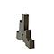 Supports isolants (X2) 4Ps armoires Altis - barre cuivre 25x4mm/pôle - 280A