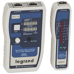 Legrand 051721, OUTIL DE TEST CABLAGE RJ45
