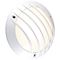 Hublot Chartres rond alu jupe a grille taille 1 blanc E27 / cfli 15W