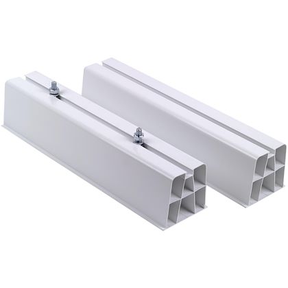 Paire de support de sol PVC (paire)