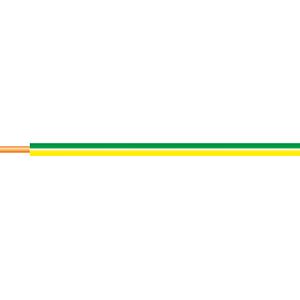 Fil électrique H07V-U rigide vert/jaune 1.5mm² – Bobine de 100m
