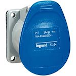 81295 - PratiKa - Socle De Pri Industrielle - CEE 125A 5P 380V 6U Inclinée Ip67