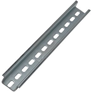 Rail DIN perforé symétrique 35 mm x 15 mm x 2 m