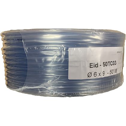 Tube PVC transparent DN 6 mm longueur 50 ml