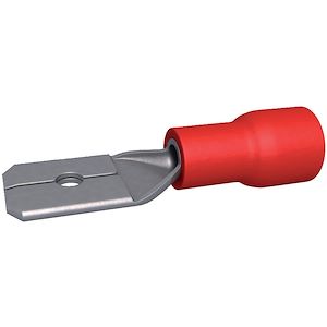 Clip pré-isolé mâle 0.5-1.5 mm² 6.3 x 0.8 mm rouge (x 100)