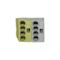 KNX - borne de bus - jaune/blanche - pour câbles rigides D=0,6..0,8mm - 2x4 born