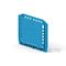 Pf N1 Bornes Vides-Plaque de Fermeture-Bleu-Ep 3.5 mm