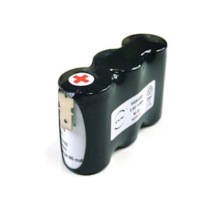 NX s Unité Batterie eclairage secours 3xD ST1 Faston 6.3mm+2.8mm 3.6V 4Ah 