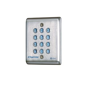 Clavier Digicode® Inox - 3 Relais Lumineux (*5)