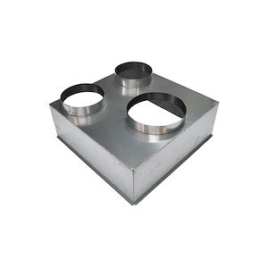 BAILLINDUSTRIE - Grille de reprise porte-filtre alu blanc 600 x