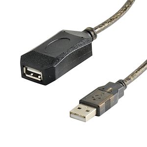 Prolongateur USB 2.0 actif A Mâle / Femelle 15m - Achat/Vente