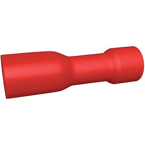 Clip entièrement isolé femelle 0.5-1.5 mm² rge pour clip mâle 0.5 x 2.8 mm x 100