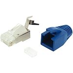 VALUE 26990371: Fiche RJ45 Cat.6, pouvant être assemblée sur site, STP chez  reichelt elektronik