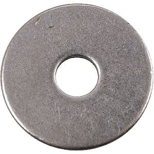 Rondelle plate extra large diamètre 10 mm, 7 pièces. Vynex